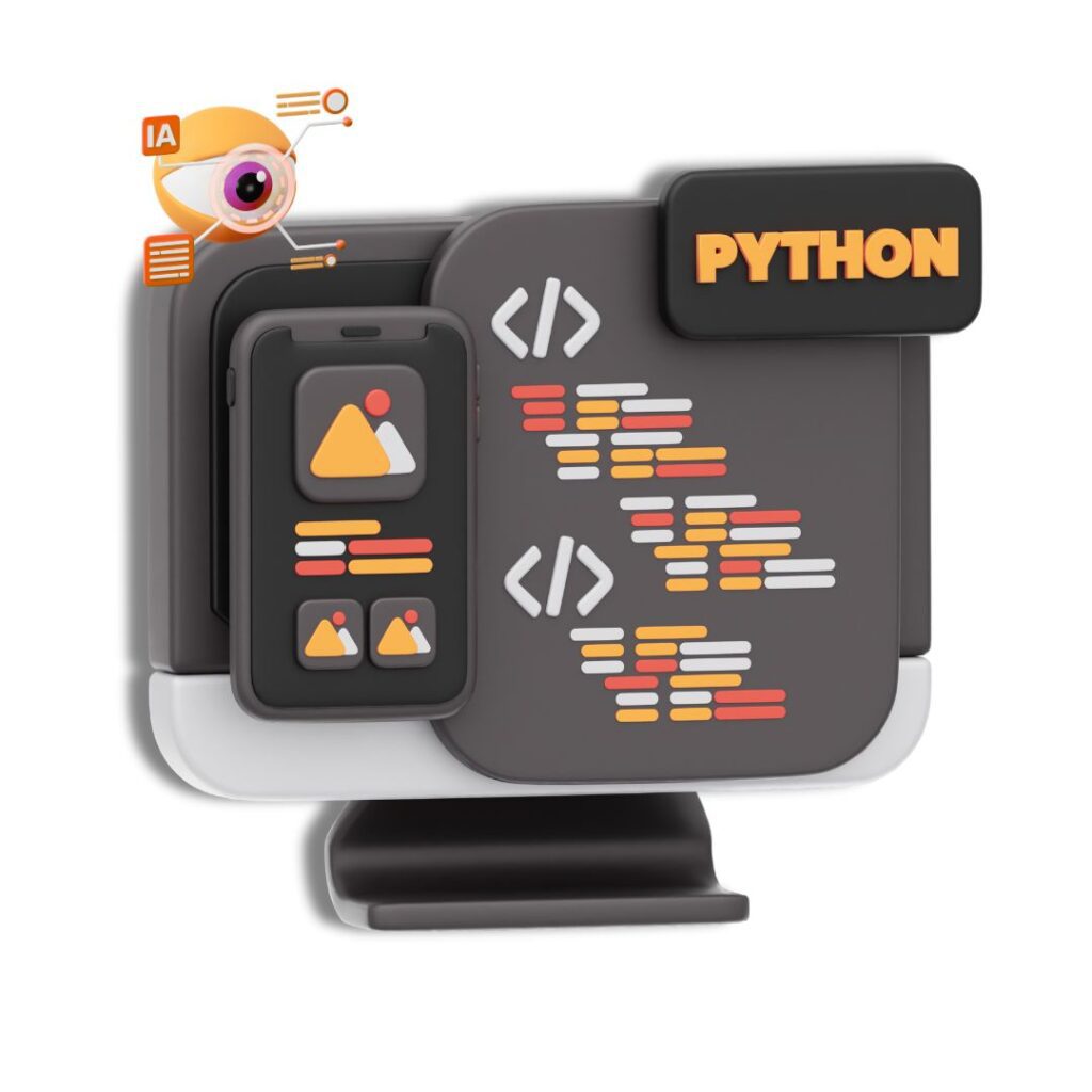 Python code graphic – top software company in Ludhiana